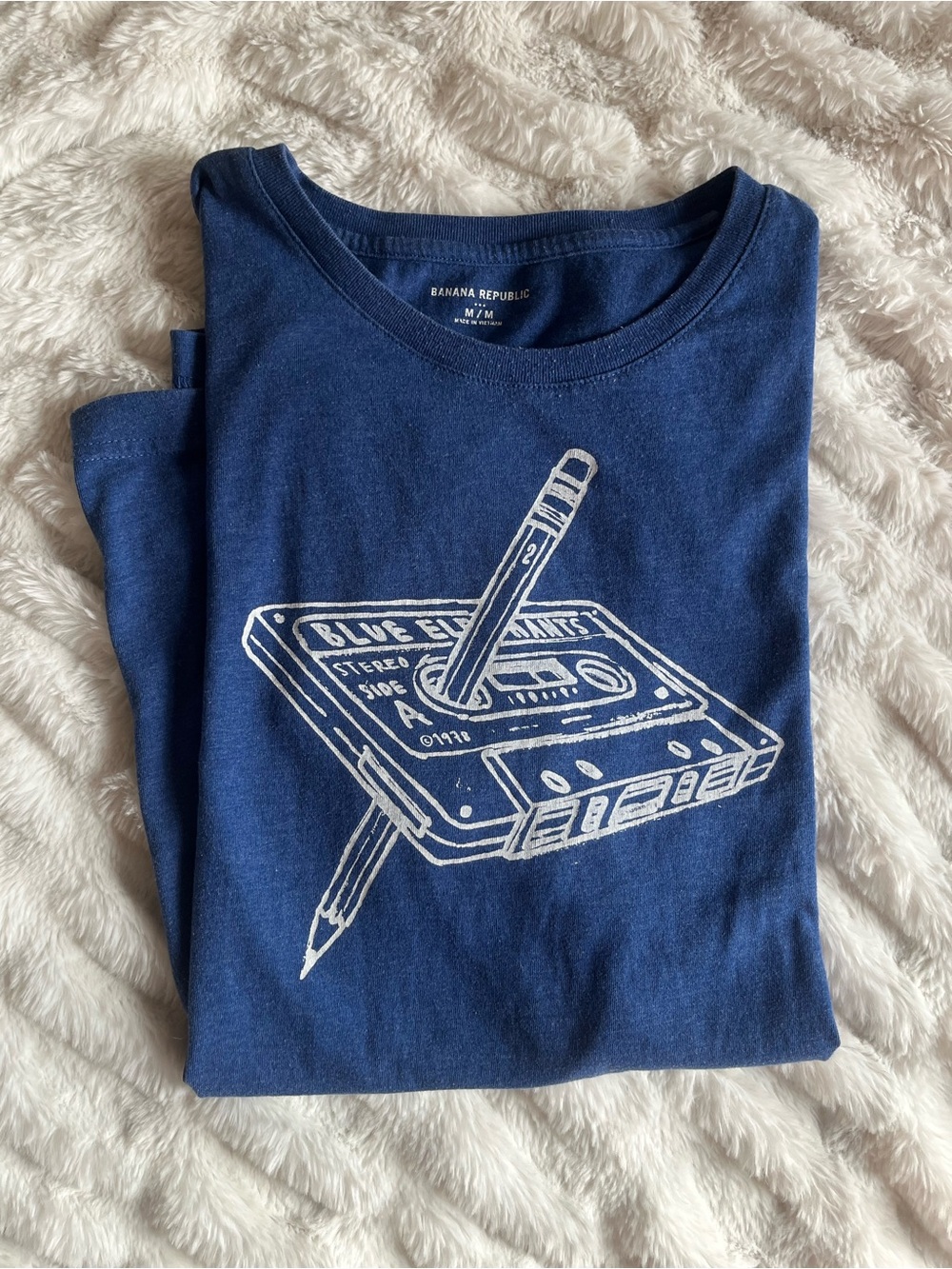Banana Republic Blue Tape Deck Tee